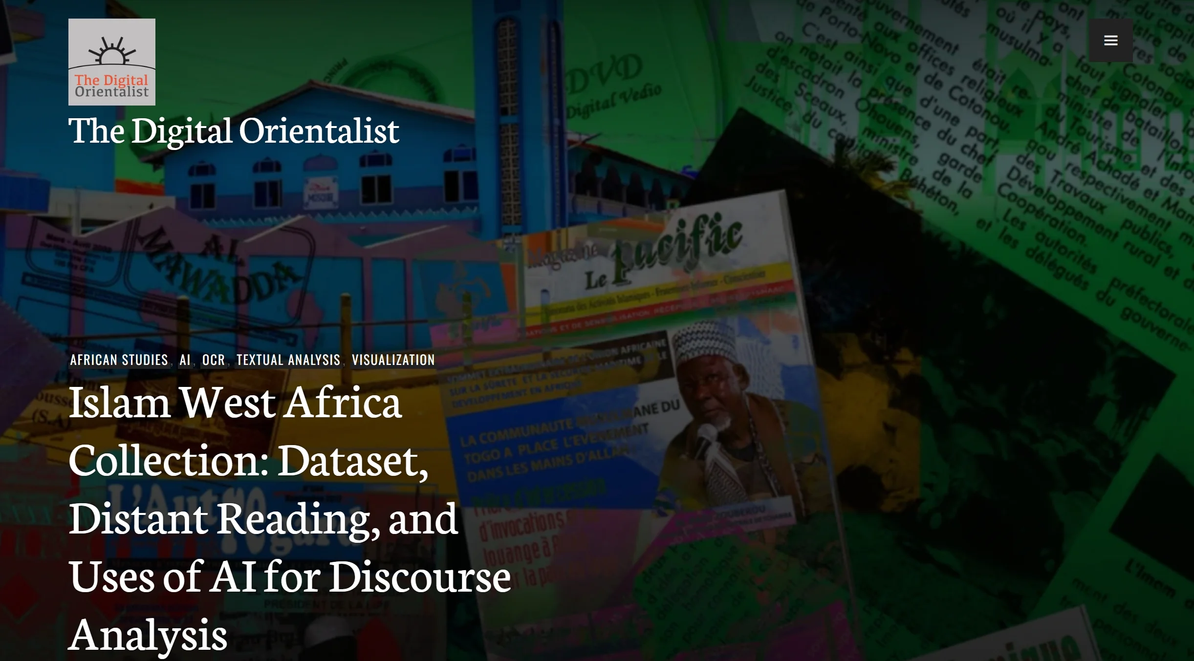 The Digital Orientalist review of the Islam West Africa Collection