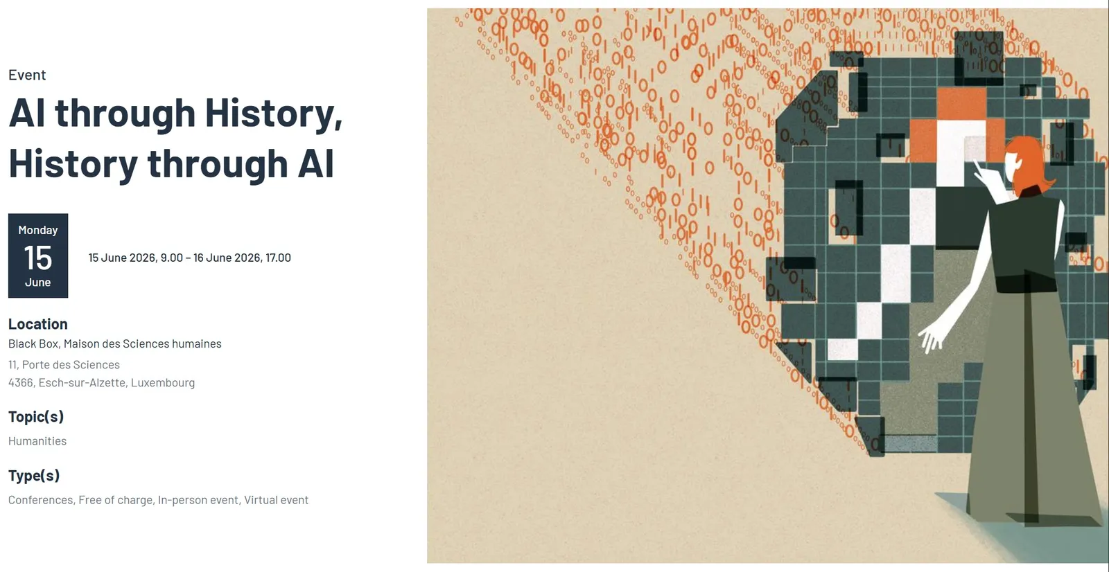 AI through History, History through AI