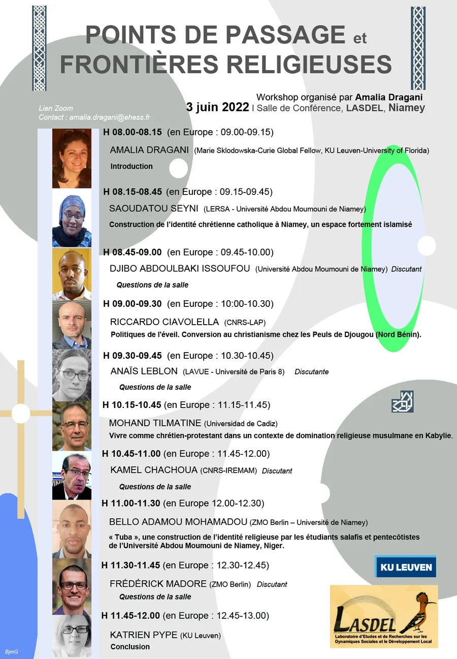 Point de passage et frontières religieuses