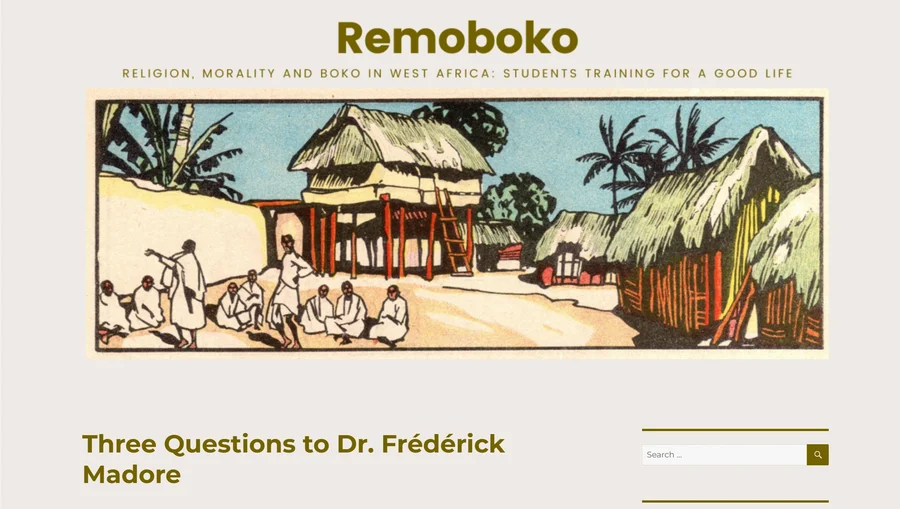 Screenshot of the blogpost